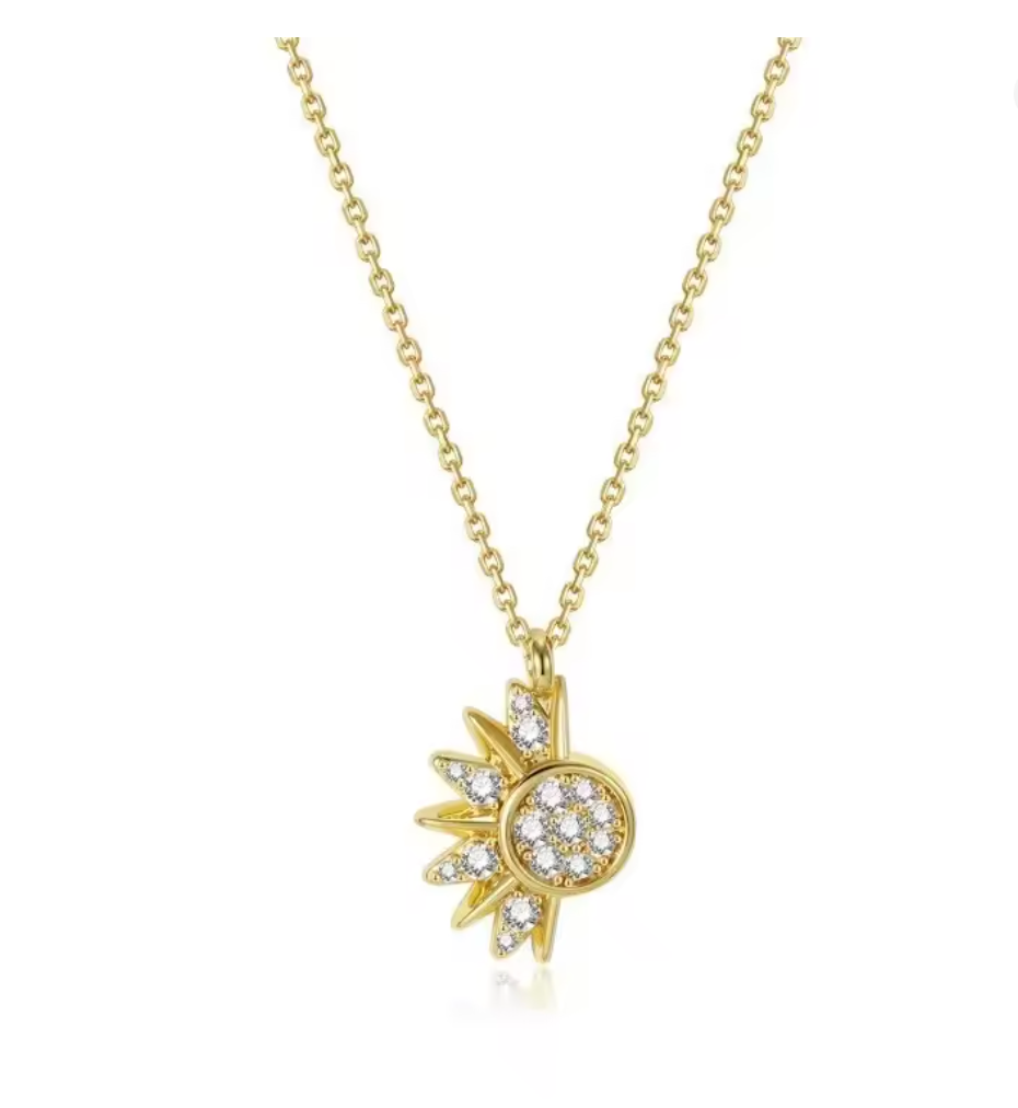Sun and Moon Necklaces - Cosmic Connection