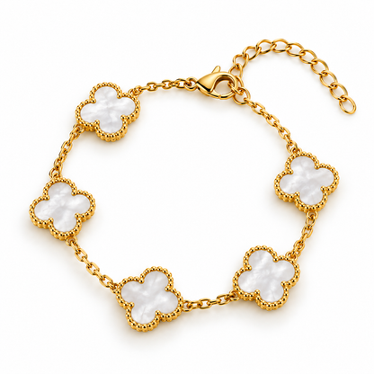 Midnight Clover Bracelet